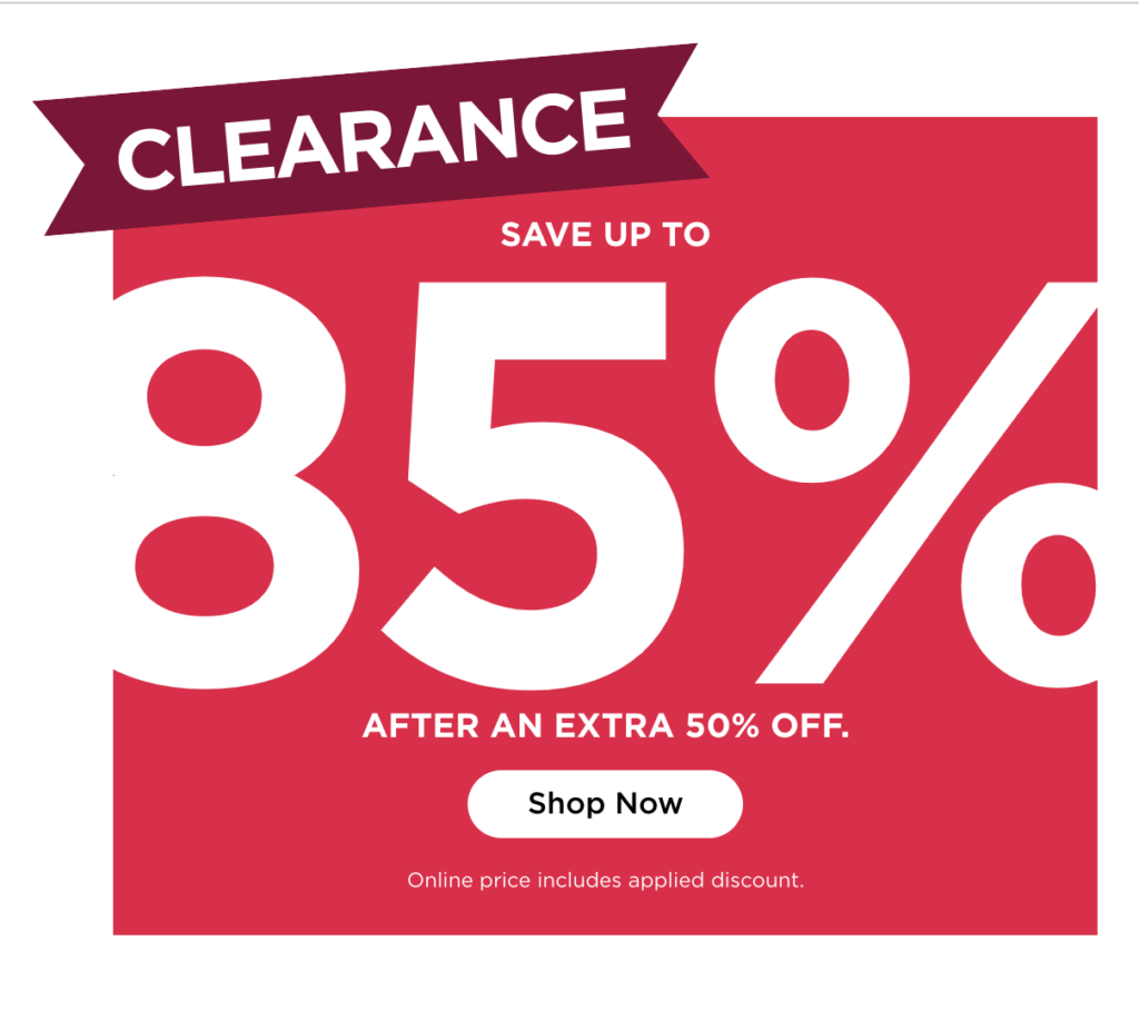 &Lt;S&Gt;Huge! Clothing Blowout Sale At Khols! (Up To 90% Off!) - Last Day Today (3.4.24)&Lt;/S&Gt; Expired